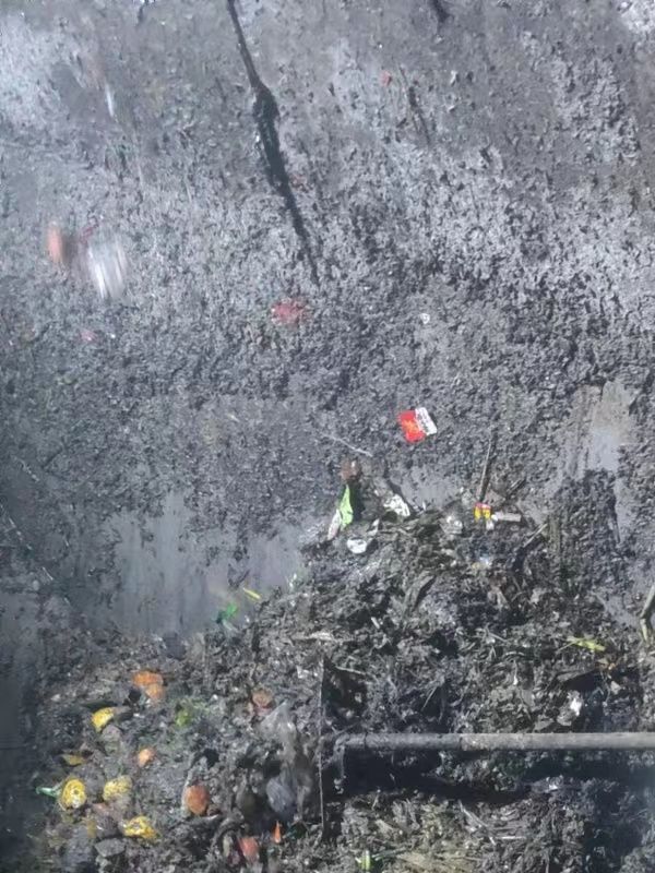 桦川污水池清理